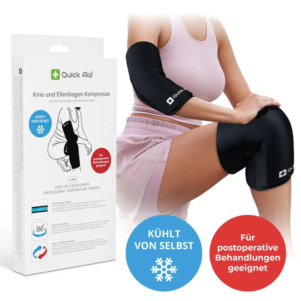Knie oder Ellenbogen Kompresse - Grösse XL