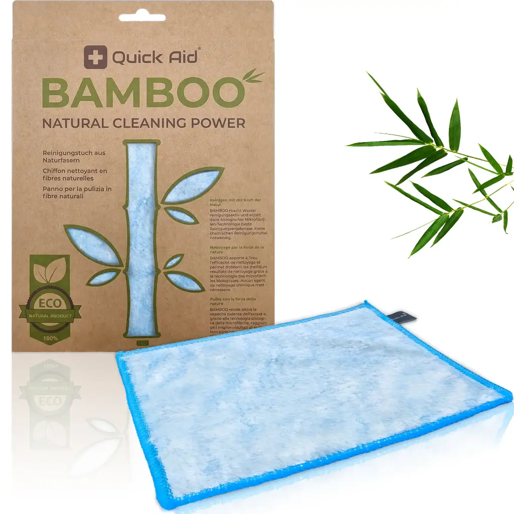 BAMBOO - Reinigungstuch aus Naturfasern - Blau