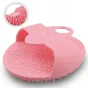 Körperbürste aus Silikon für Babys und Erwachsene - Pink