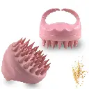 Massage & Care Brush aus Weizenstroh - Pink