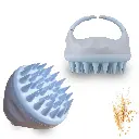 Massage & Care Brush aus Weizenstroh - Blau